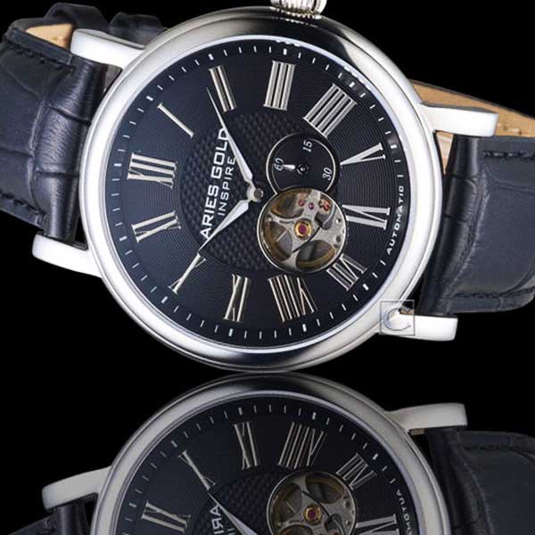 Aries gold G 902 Men Automatic / Black strap