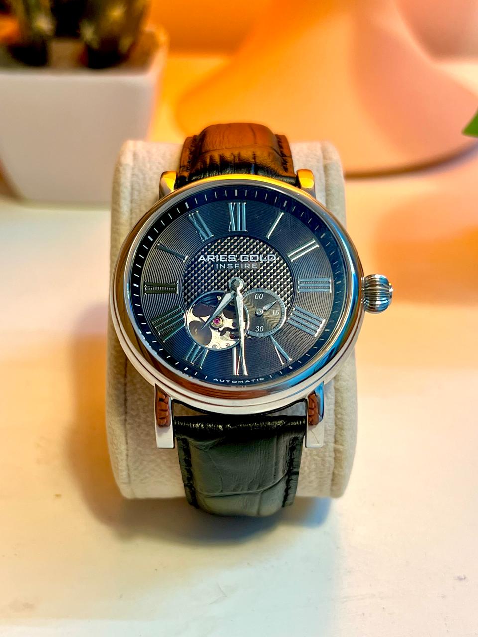 Aries gold G 902 Men Automatic / Black strap