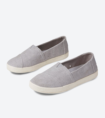 Toms Avalon Round Toe Stylish Espadrille - Grey