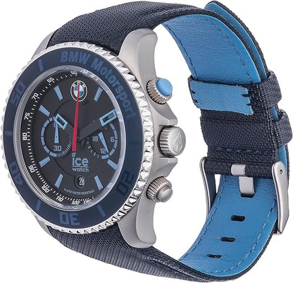 Ice watch BMW BM.CH.BLB.B.L.14 Men Blue Lether Strap