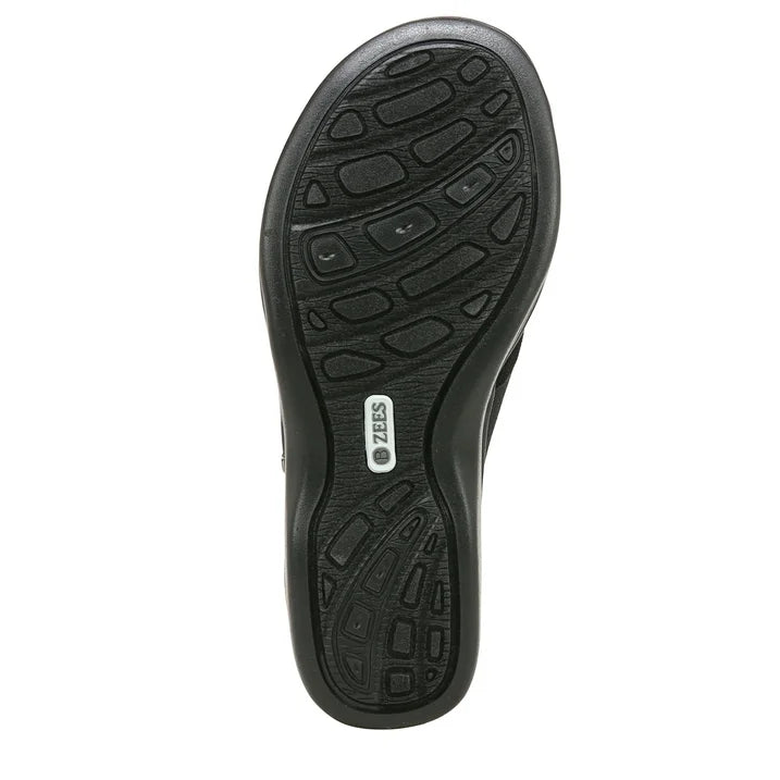 BZees Lifestride Desire Womens Sandals NAVY D4177F1001 - Medium & Wide Width