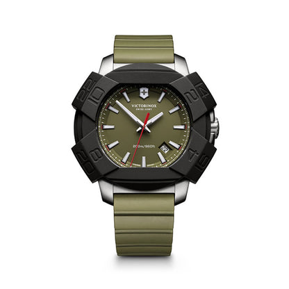 Victorinox 241683 Green Silicone Rubber Strap Men