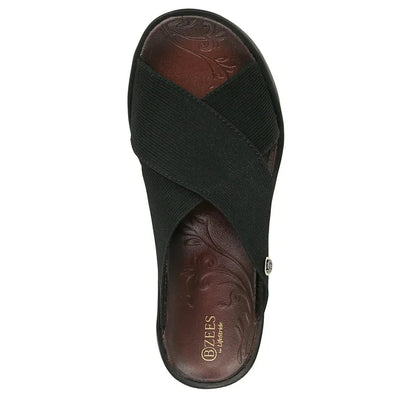 BZees Lifestride Desire Womens Sandals NAVY D4177F1001 - Medium & Wide Width