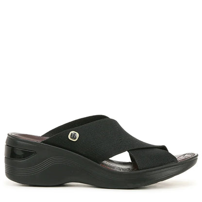 BZees Lifestride Desire Womens Sandals NAVY D4177F1001 - Medium & Wide Width