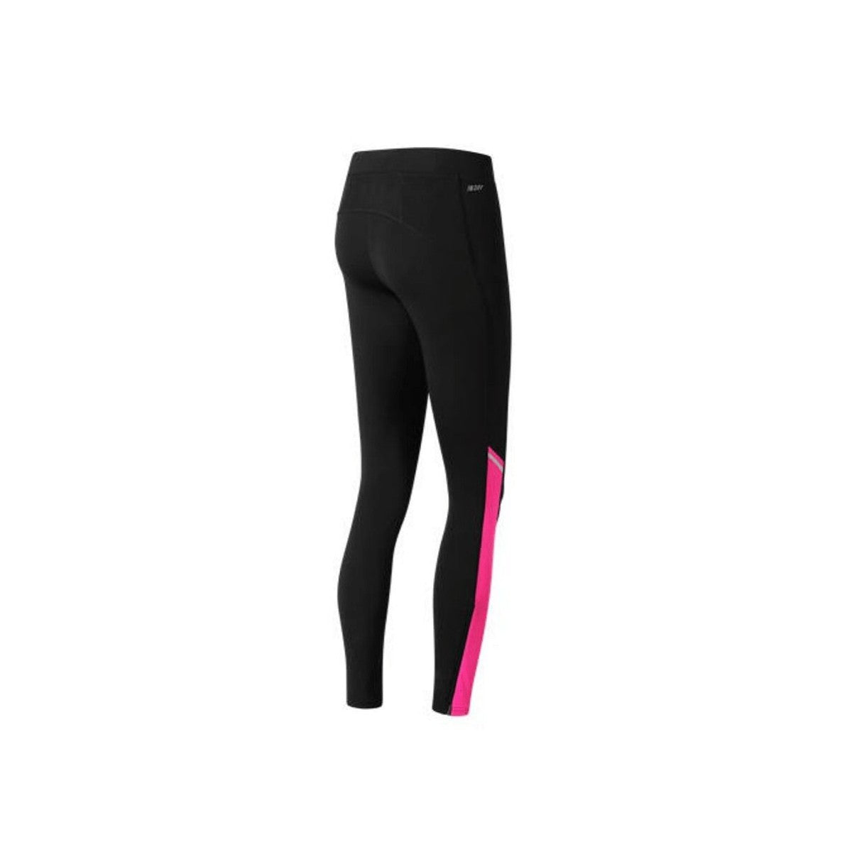 New Balance Accelerate black and pink long tights for women wp63132