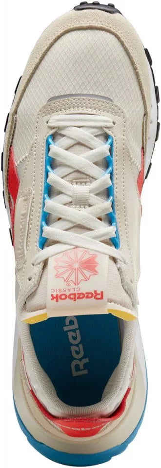 Reebok Men's Classic Leather Legacy Running Shoes Alabaster/Chalk/Laser Red