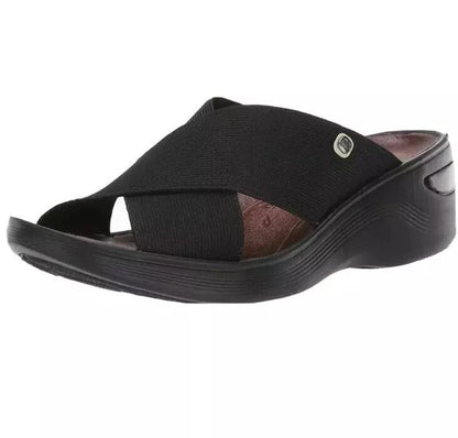 BZees Lifestride Desire Womens Sandals NAVY D4177F1001 - Medium & Wide Width